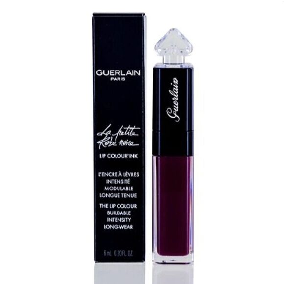 Guerlain La Petite Robe Noire Lip Colour'Ink Lipstick *L162* TRENDY 6ml NWOB - Picture 1 of 2
